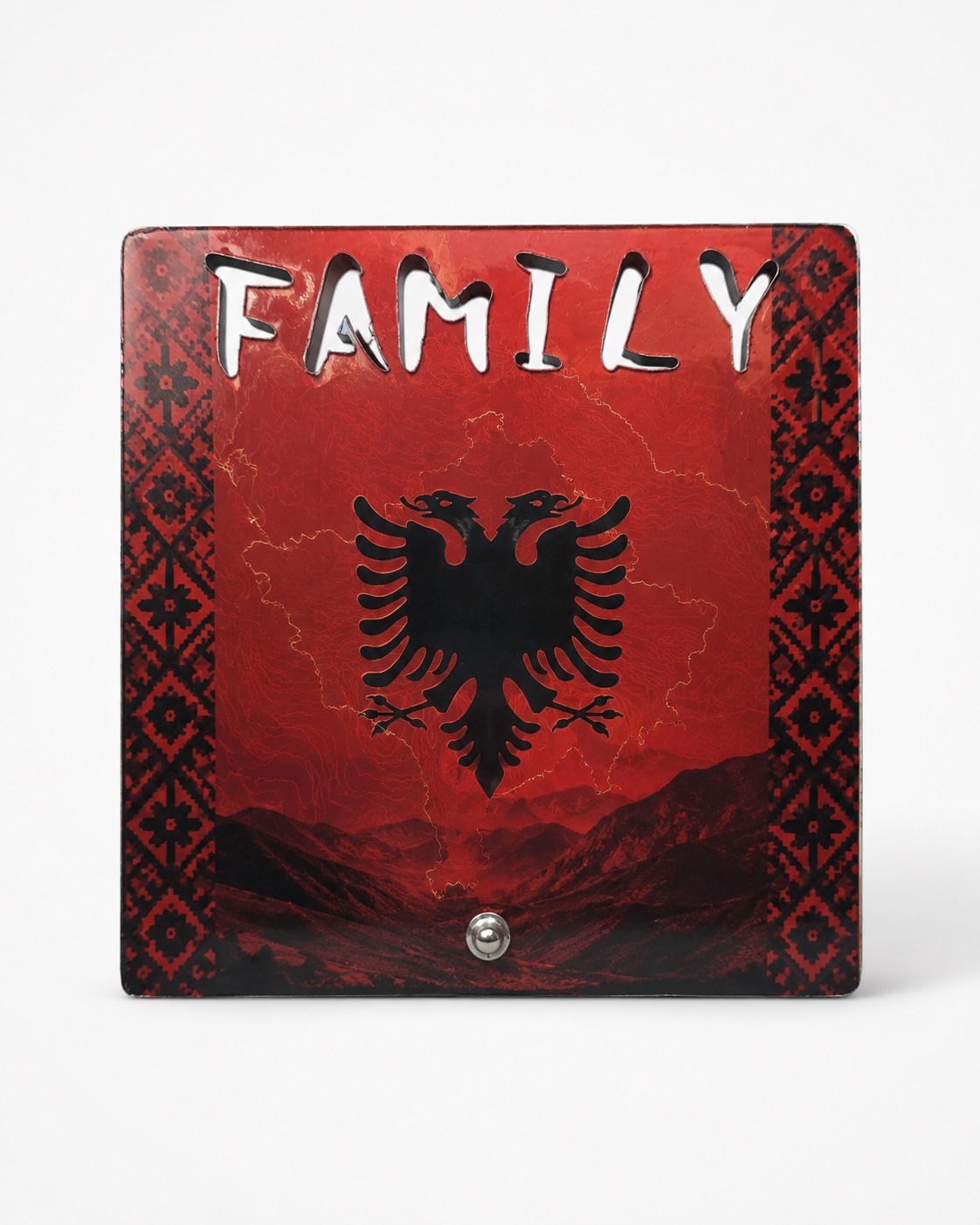 Kornizë Druri e Personalizuar me Foto, 15 × 15 cm - foto 4