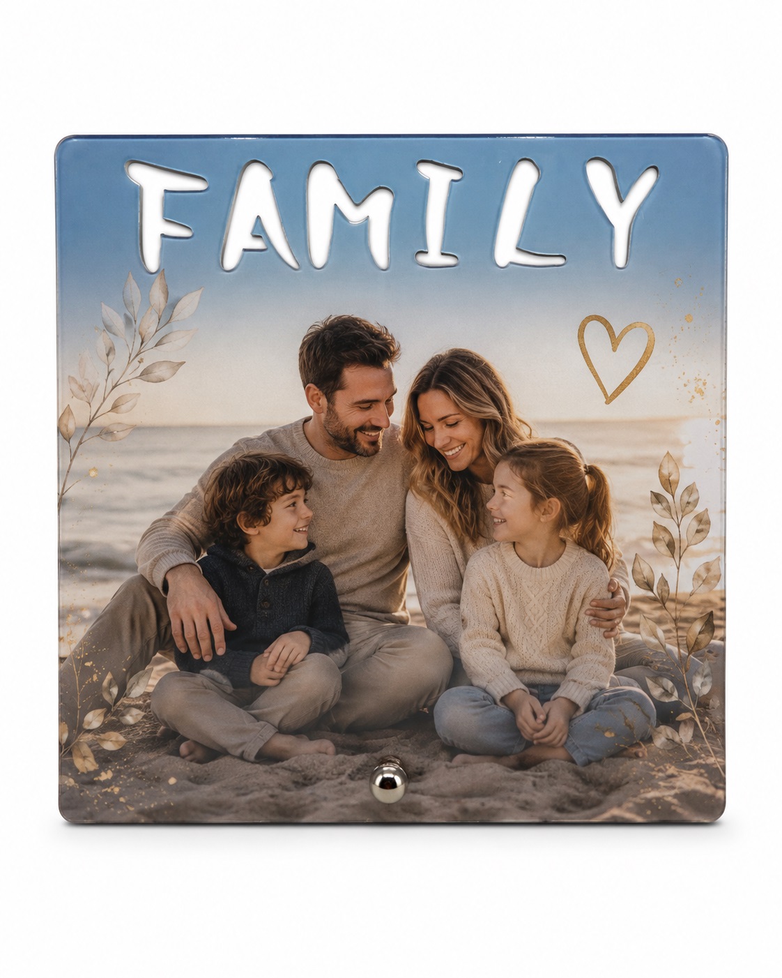 Kornizë Druri e Personalizuar me Foto, 15 × 15 cm - foto 6
