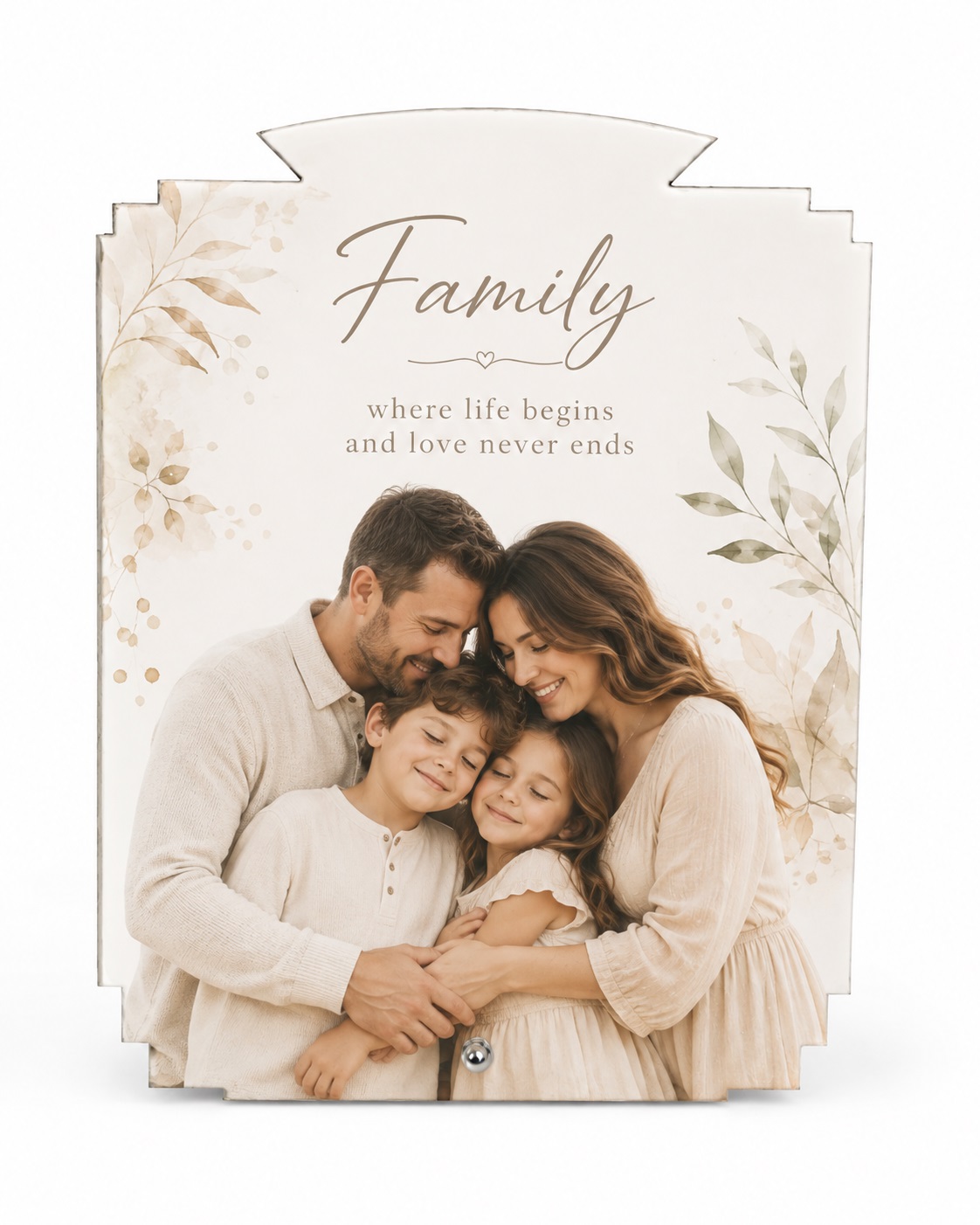 Kornizë Druri Dekorative e Personalizuar, 17 × 20 cm - foto 2