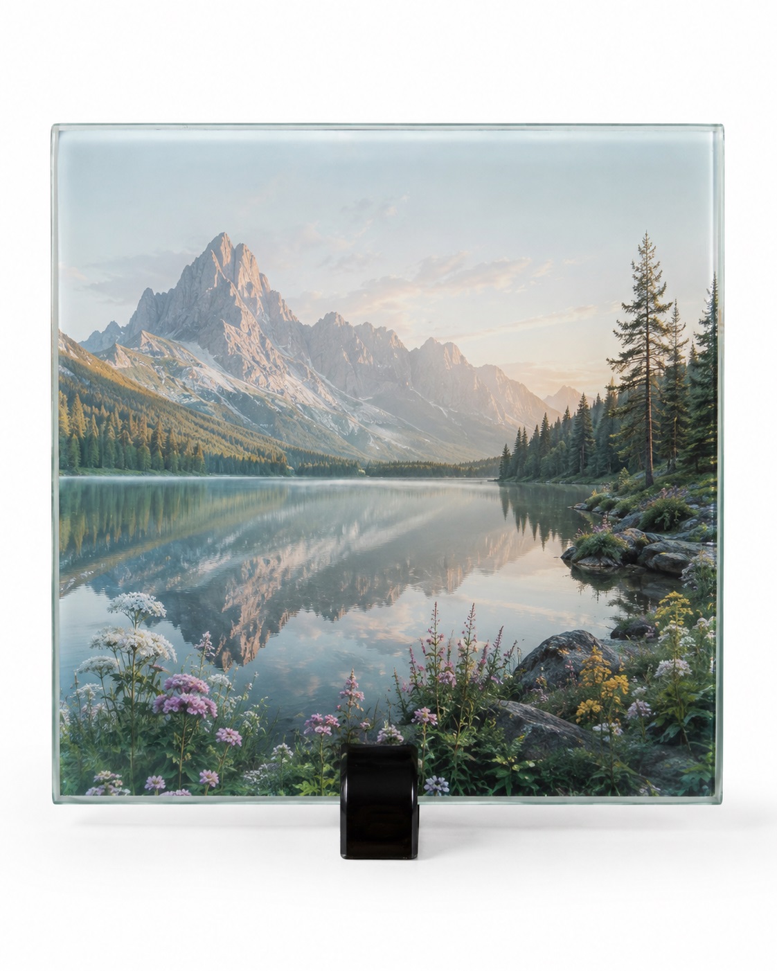 Kornizë Xhami e Personalizuar me Foto, 10 × 10 cm - foto 2
