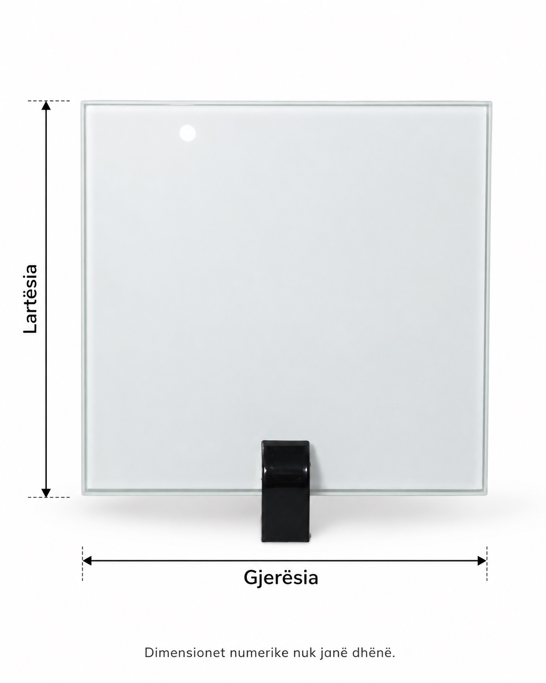 Kornizë Xhami e Personalizuar me Foto, 10 × 10 cm - foto 5