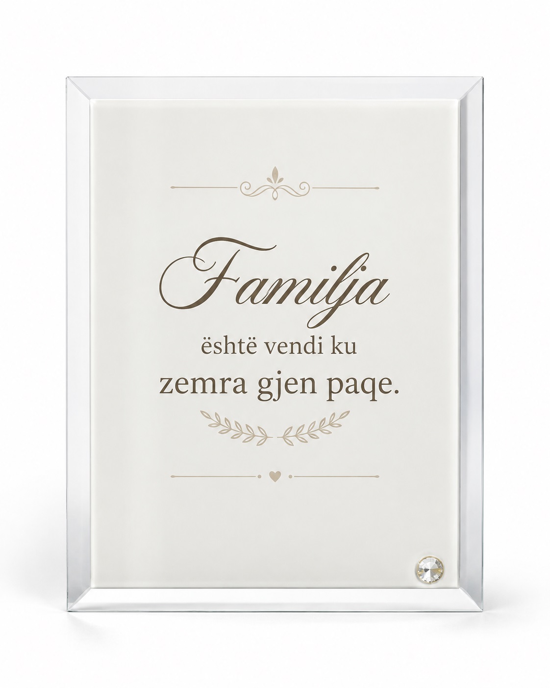 Kornizë Xhami Horizontale e Personalizuar, 18 × 23 cm - foto 1