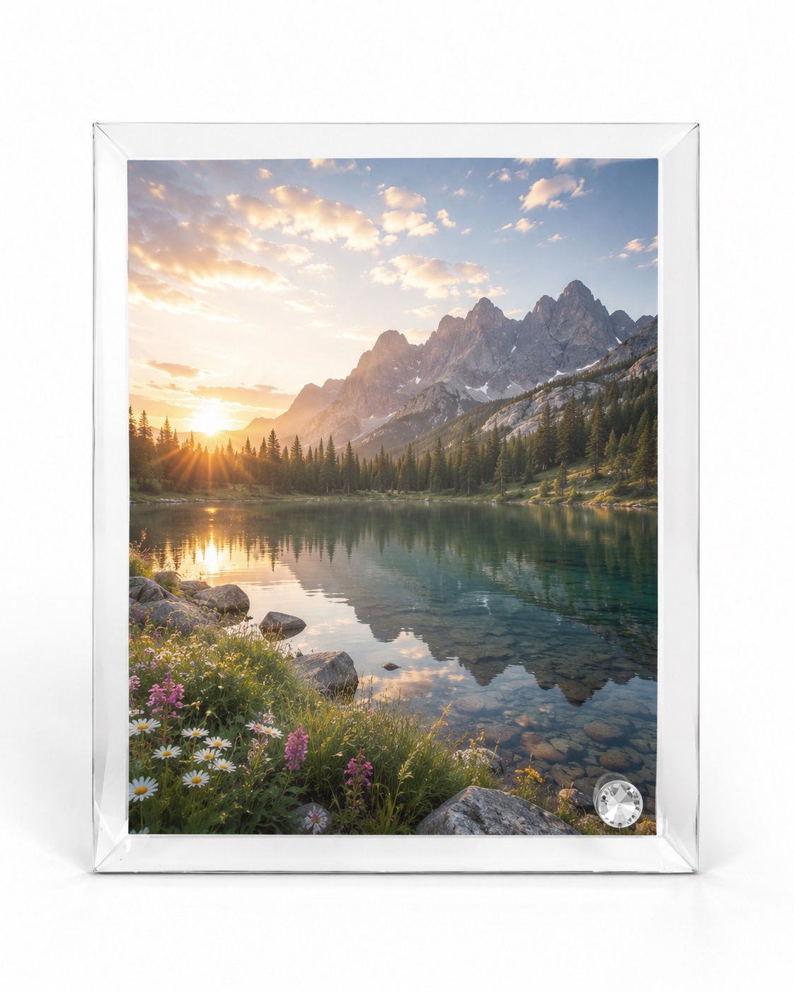 Kornizë Xhami Horizontale e Personalizuar, 18 × 23 cm – foto 4