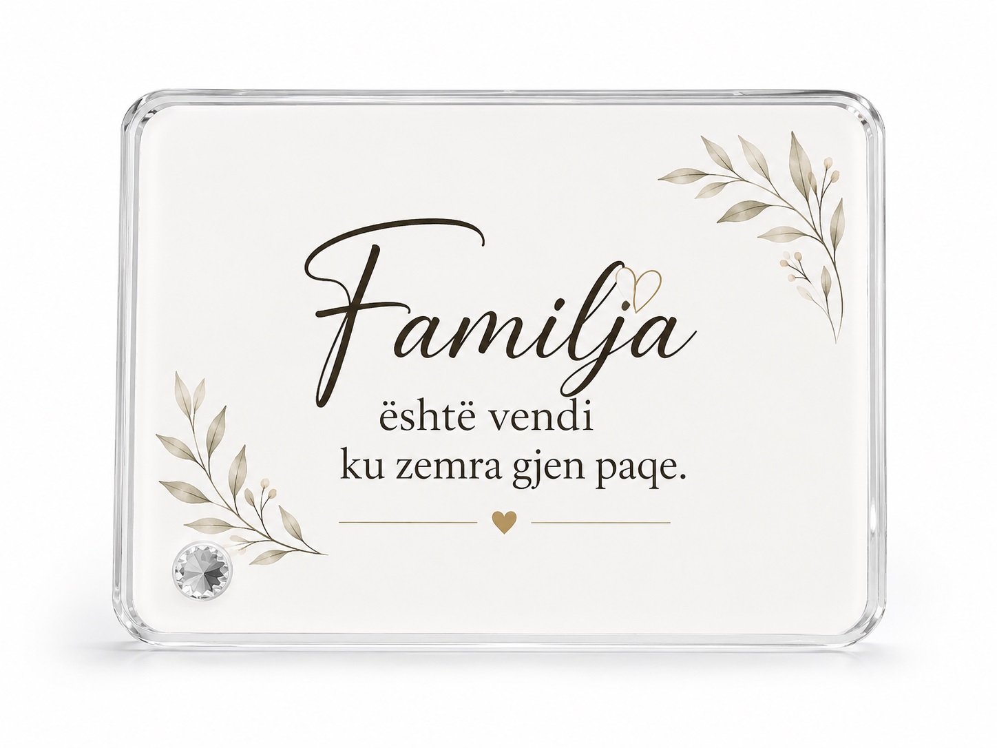Kornizë Xhami e Personalizuar me Foto, 18 × 13 cm – foto 3