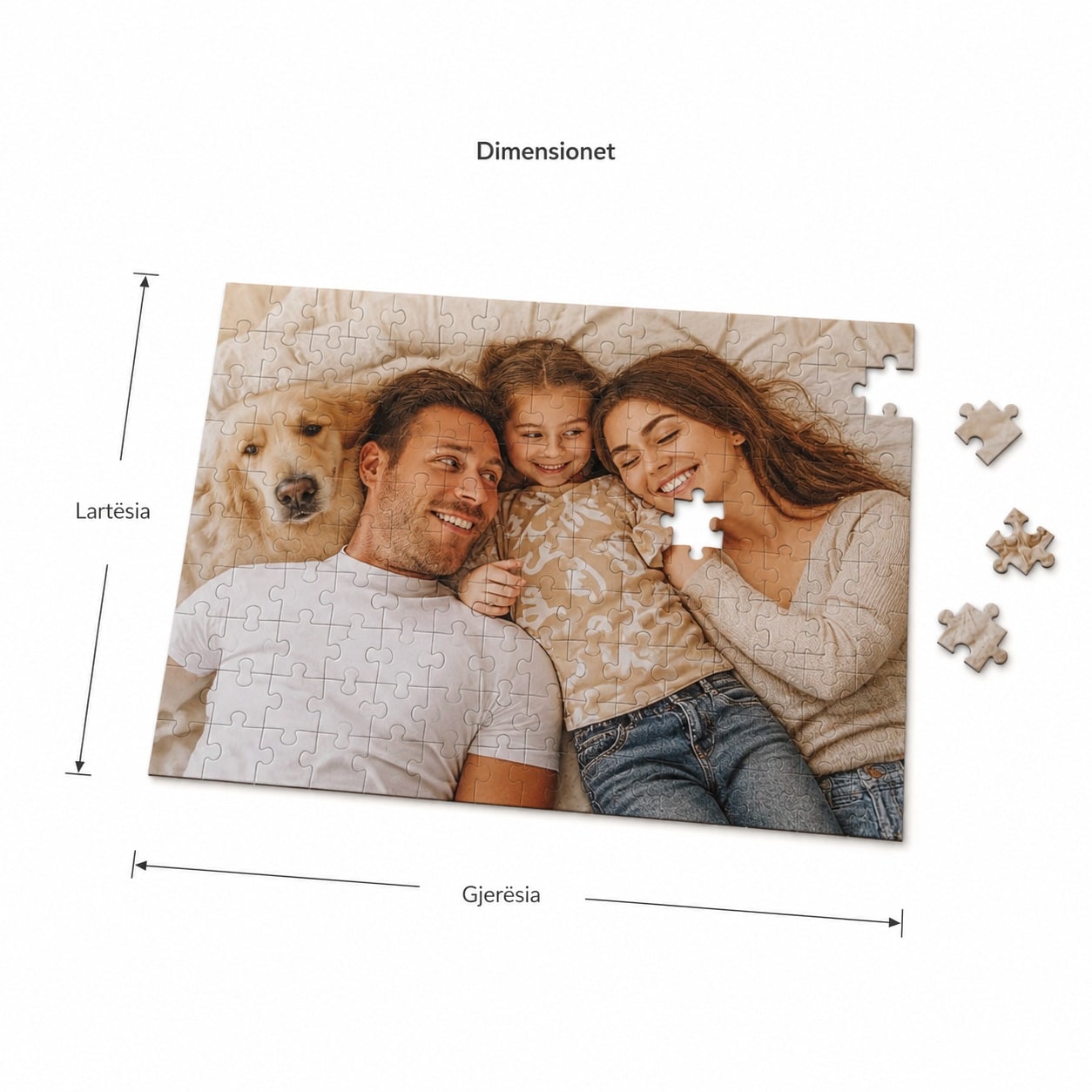 Puzzle i Personalizuar 20x20 cm me Foto - foto 1