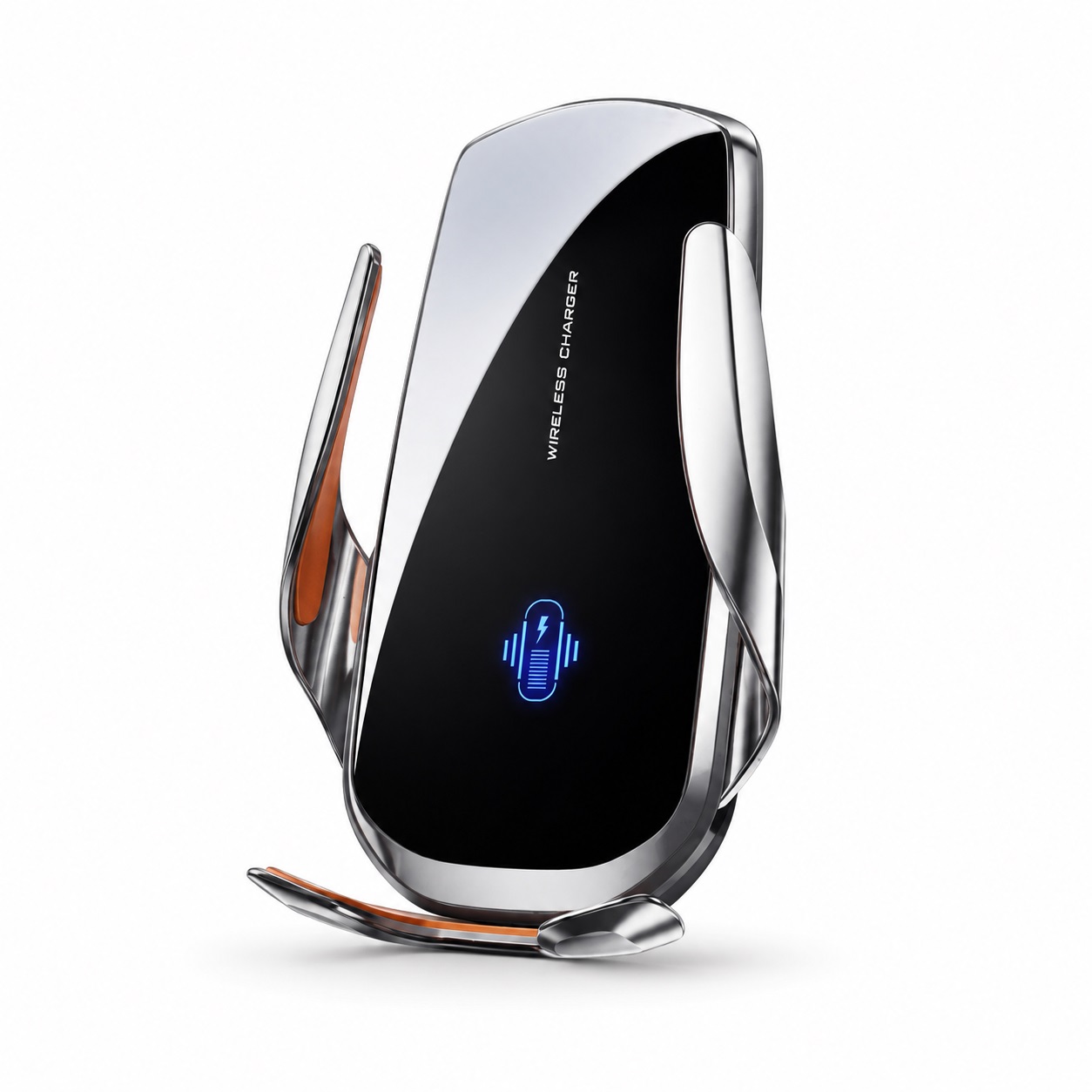 Mbajtëse Telefoni për Makinë T1 me Karikim Wireless 15W dhe Rrotullim 360° - foto 6