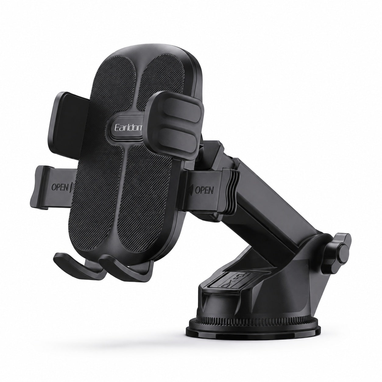 Mbajtëse Telefoni për Makinë Earldom ET-EH344 – Suction Cup, Rotacion 360°, Krah Teleskopik, për Smartphone 4.7–7.2" - foto 6