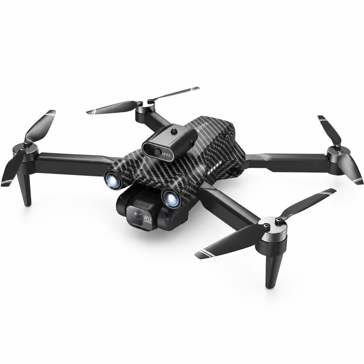 Mini Dron i Palosshëm A13 me Kamera të Dyfishtë të Deklaruar 8K, Shmangie Pengesash, Optical Flow dhe Telekomandë - foto 7