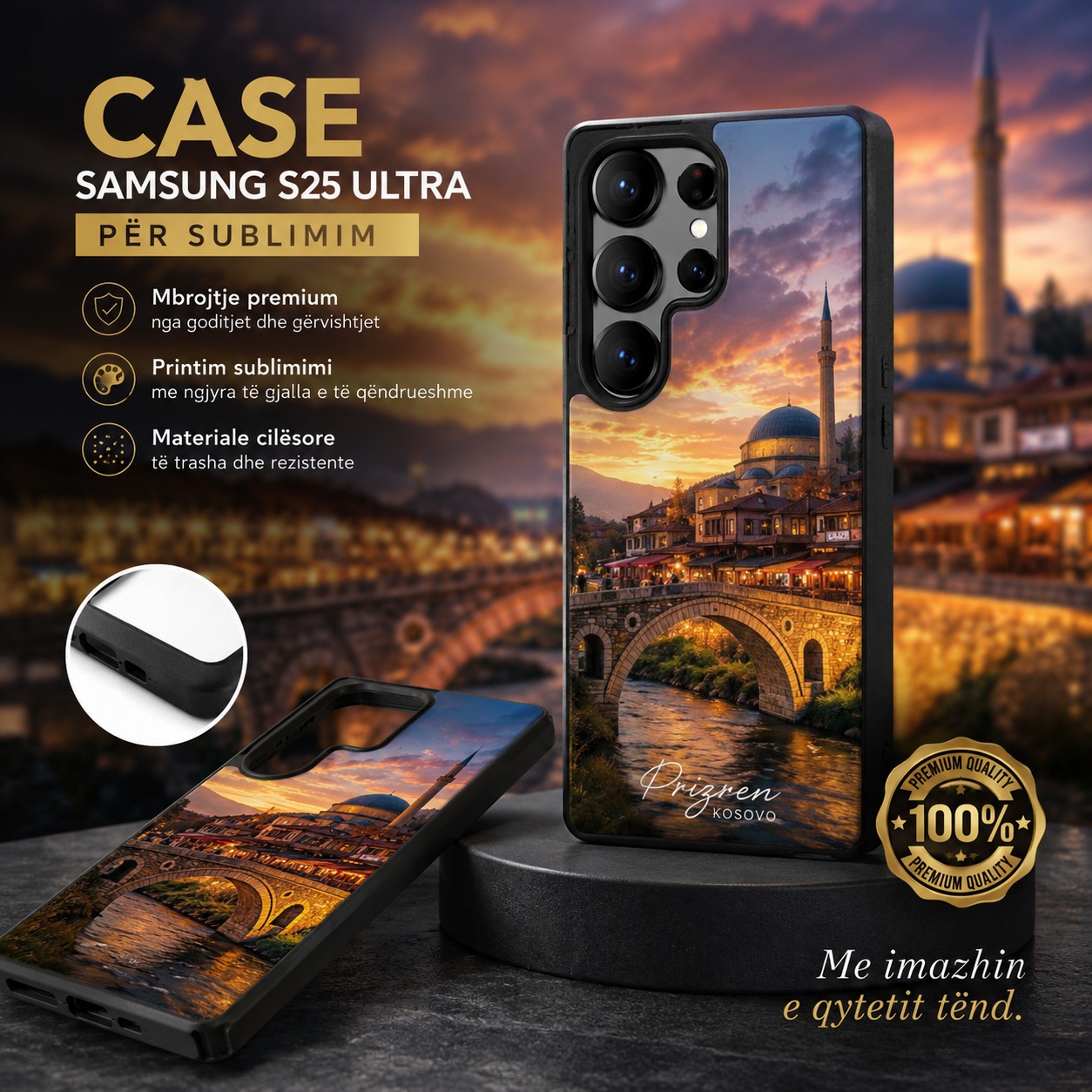 Case Mbrojtës i Personalizuar për Telefon (Të gjitha modelet), Sublimacion