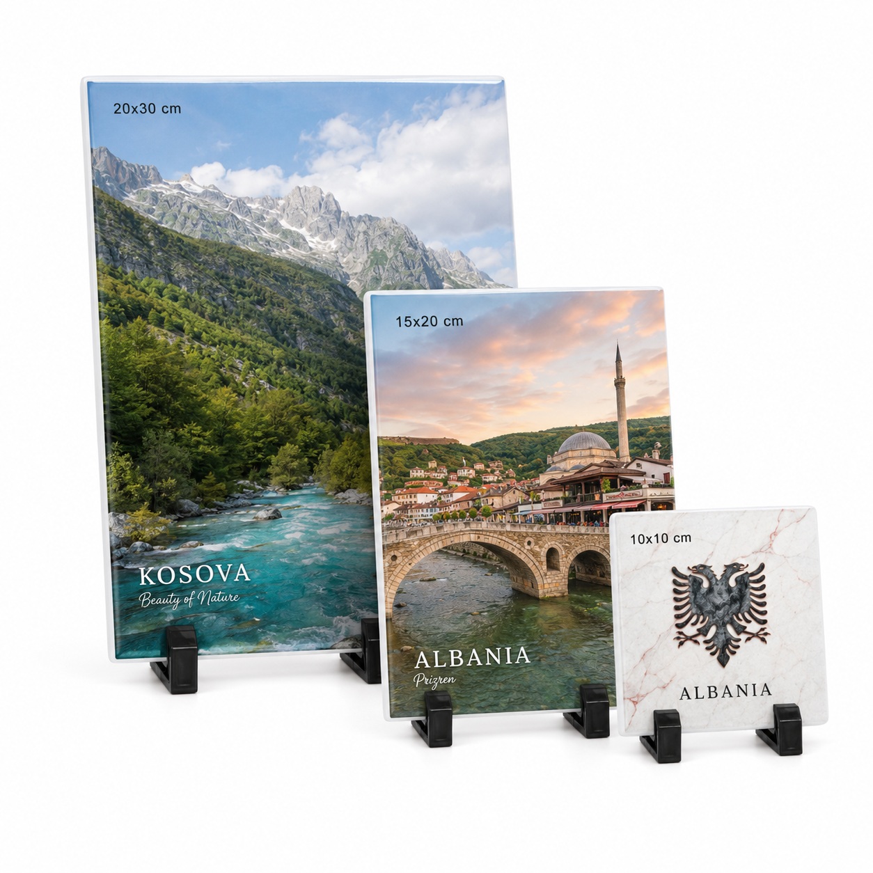Kornizë Qeramike për Foto të Personalizuar, Formate 10x10, 15x20 dhe 20x30 cm - foto 2
