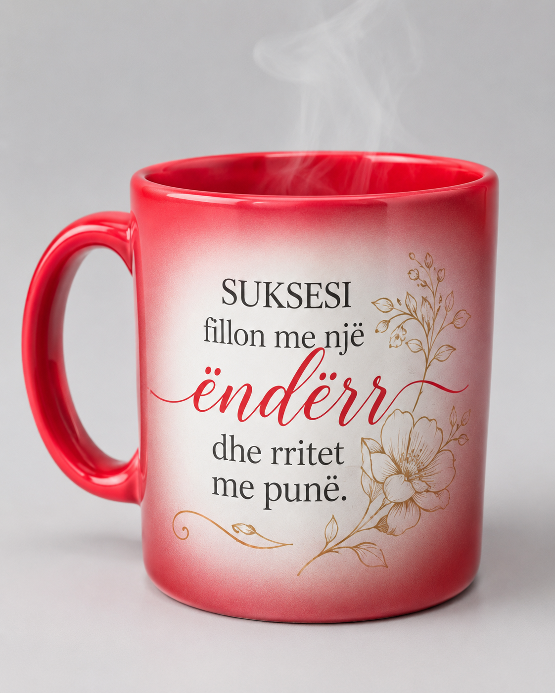 Filxhan Magic i kuq për sublimim, ndryshon me nxehtësi, 330ml - foto 5