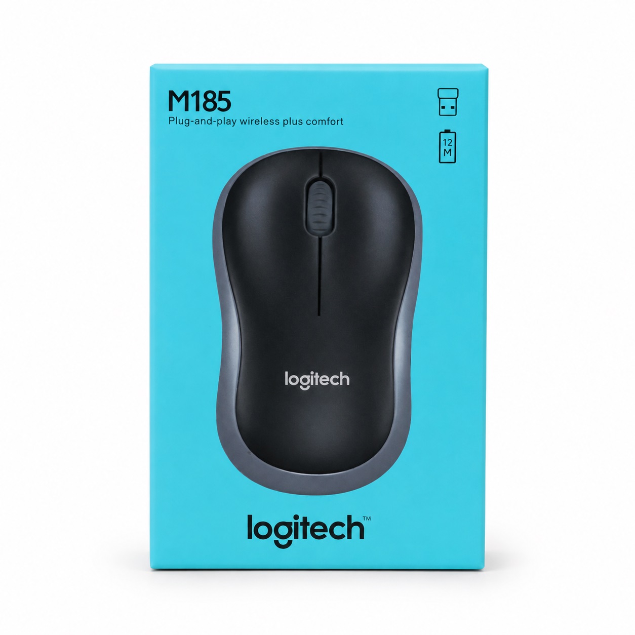 Maus Wireless Logitech M185 me nano marrës USB – foto 1