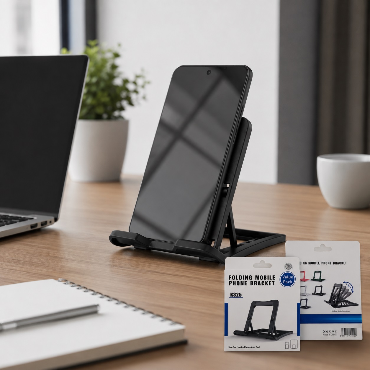 Mbajtëse e palosshme K325 për telefon dhe tablet – foto 5
