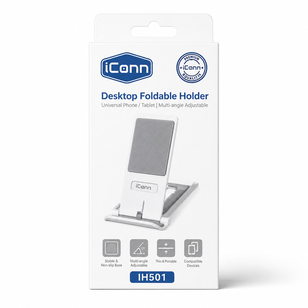 Mbajtëse Desktop iConn IH501 e Palosshme (Për Telefon/Tablet)