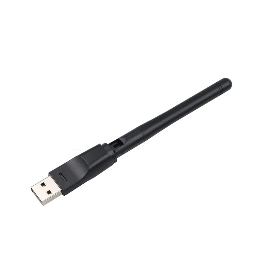 Antenë USB WiFi me Kënd të Rregullueshëm 300Mbps (Marrës Rrjeti), me lidhje të qëndrueshme pa tela, për përdorim të përditshëm, ngjyrë e zezë