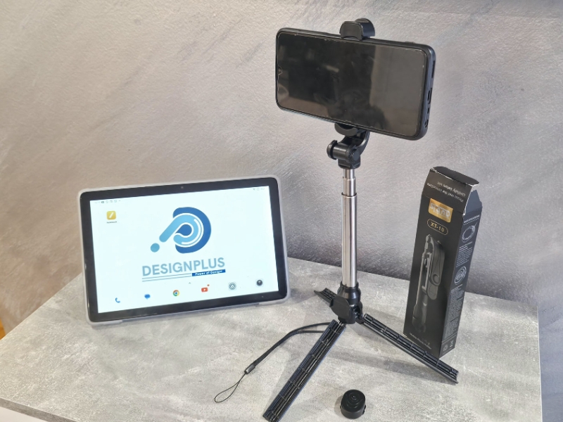 Mbajtëse Celulari Stand XT-10, për siguri dhe kontroll më të lehtë, për shtëpi, familje dhe siguri, ngjyrë e zezë