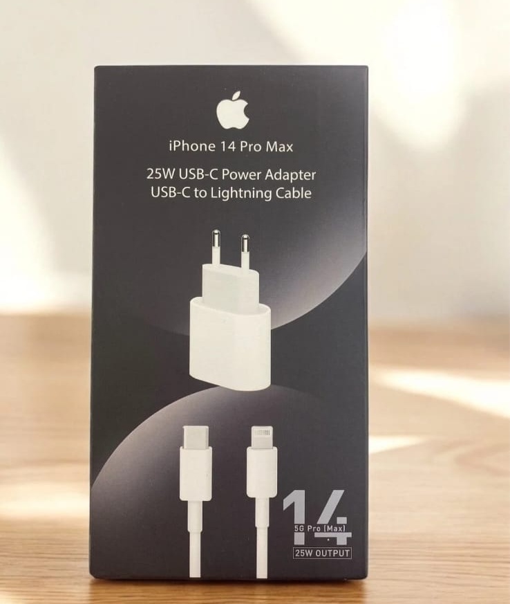 Adapter Karikimi 25W USB-C me Kabllo (Për Apple), me karikim të shpejtë, për shtëpi, zyrë dhe udhëtime, ngjyrë e bardhë