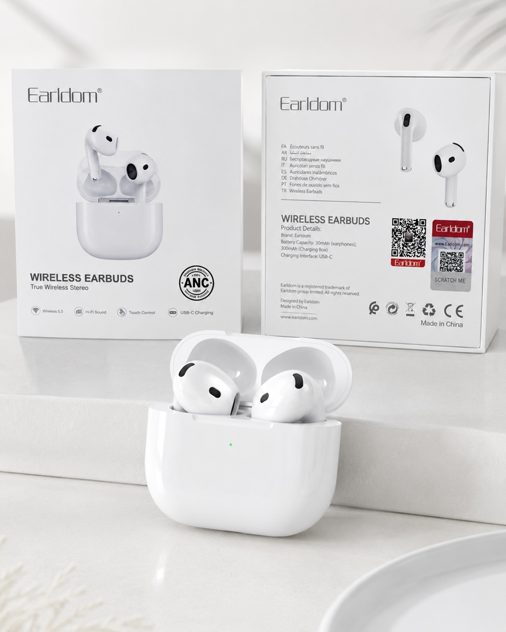 Earbuds Earldom Premium Wireless me ANC