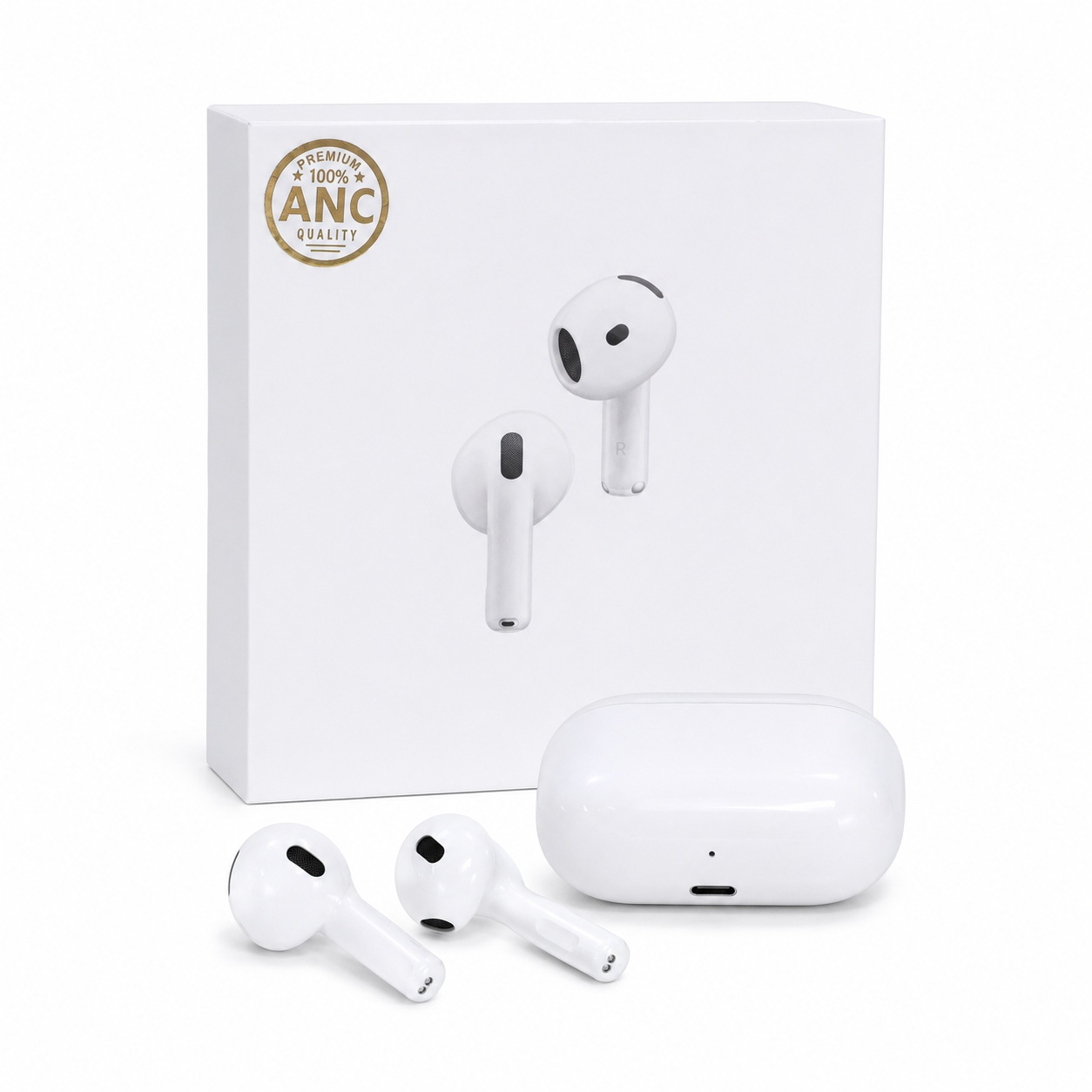 Earbuds Premium 100% ANC me Izolim Zeri