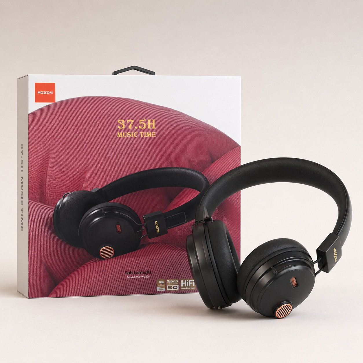 Kufje Maxom 37.5H Premium Voice Wireless