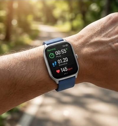 Smartwatch Sport JS-T7 me Ekran HD dhe Rrip Sportiv