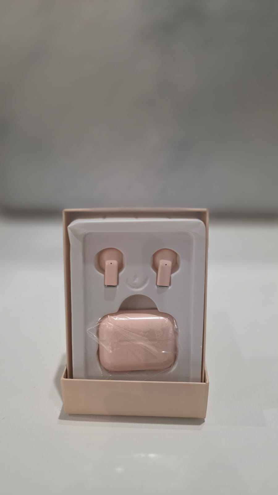 Kufje Wireless me Bluetooth Pro 5S, me tingull të qartë dhe përdorim komod, për muzikë, thirrje dhe argëtim, rozë pastel