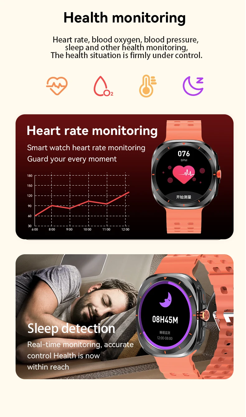 Orë Inteligjente Sportive (Smartwatch me Dynamic Island), për njoftime, sport dhe përdorim ditor, ngjyrë e zezë
