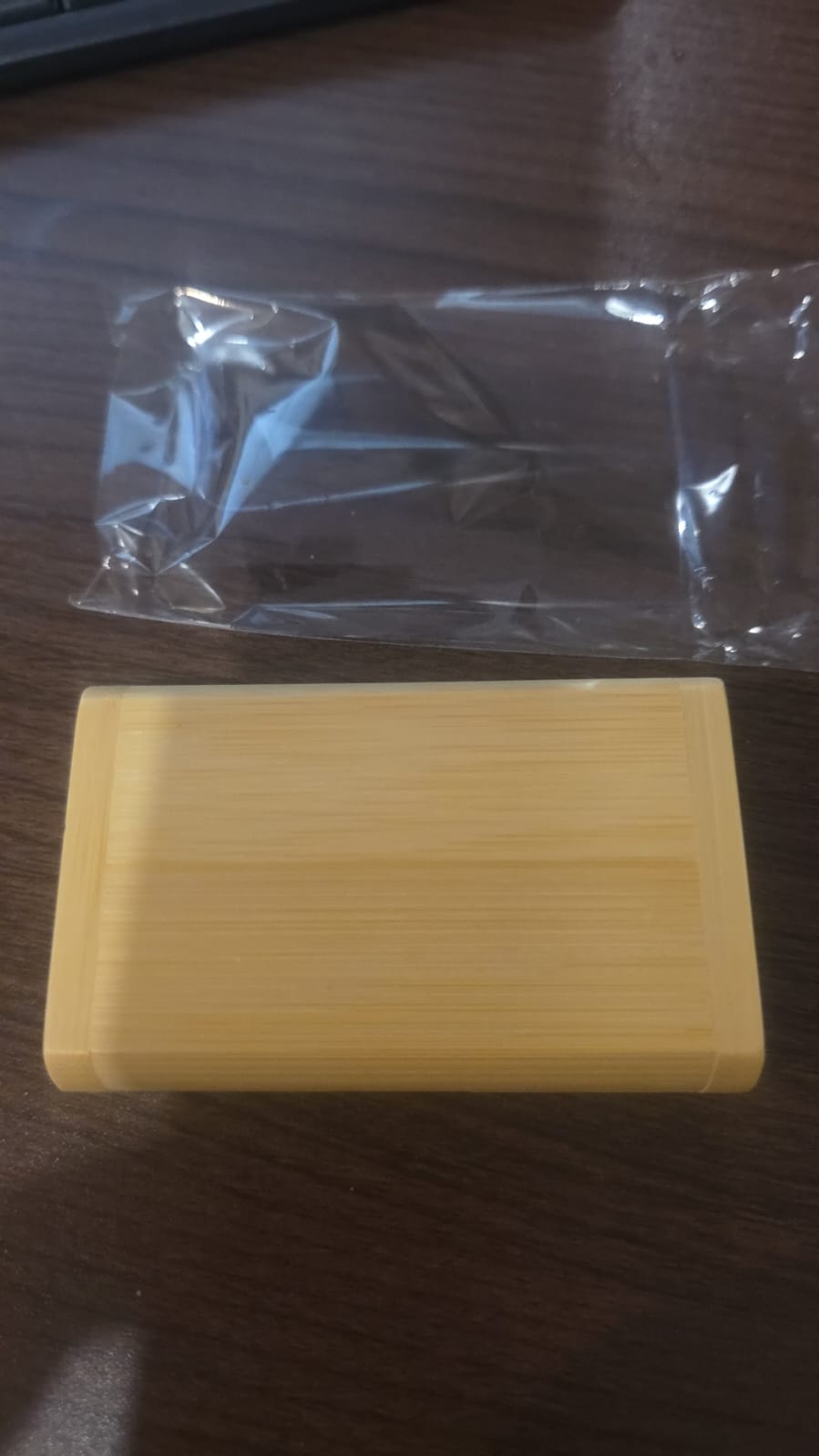 USB Flash Drive 16GB prej Druri me Kuti Ovale, për ruajtje dhe transferim të të dhënave, për kompjuter, punë dhe ruajtje të të dhënave, dru natyral (e çelët)