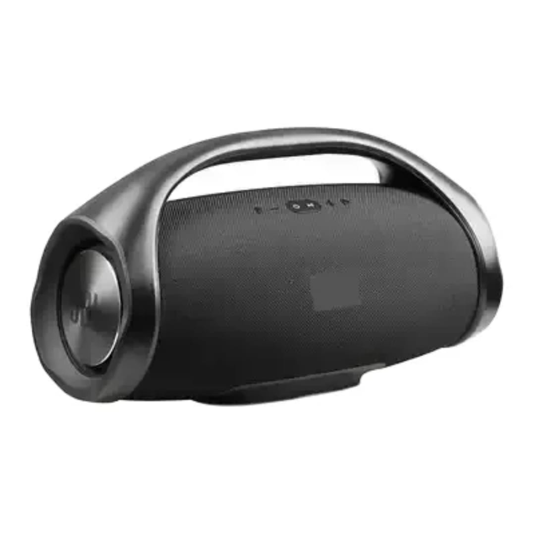 Altoparlant Portativ Wireless Boombox, me lidhje Bluetooth pa tela, për përdorim të përditshëm, ngjyrë e zezë